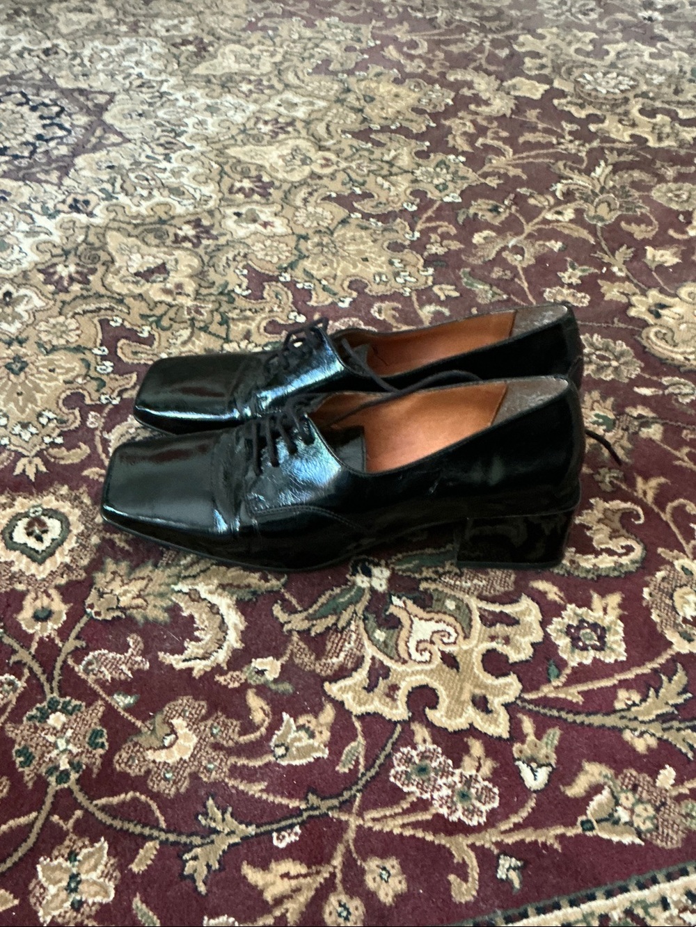 Black L’intervalle Lace-Up Dress Shoes